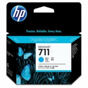 HP 711 CZ134A Cyan Bläckpatron 3-Pack Original