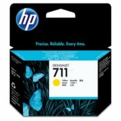 HP 711 CZ136A Gul Bläckpatron 3-Pack Original 
