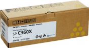 Ricoh SP C360X Gul Toner Original