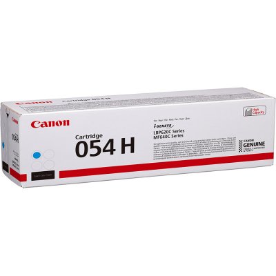Canon 054H Cyan Toner Hög Kapacitet Original
