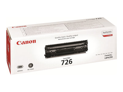 Canon 726 3483B002 Svart Toner Original