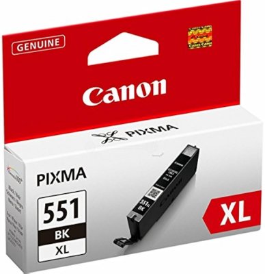 Canon CLI-551BK XL 6443B001 Svart Bläckpatron Original