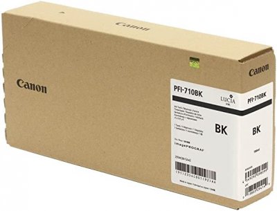 Canon PFI-710BK Svart Bläckpatron Original