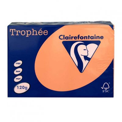 Clairefontaine-Trophee-Papier-1205-A4-clementine-orange-120g-250 ark