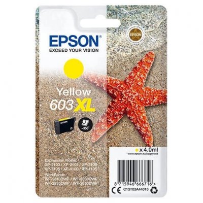 Epson 603XL (T03A4) Gul Bläckpatron Hög Kapacitet Original