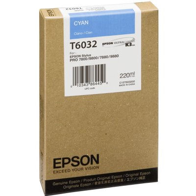 Epson T6532 Cyan Bläckpatron Original