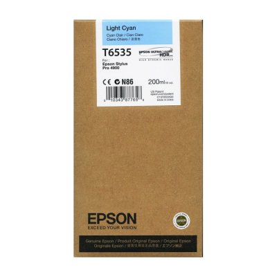 Epson T6535 Ljuscyan Bläckpatron Original