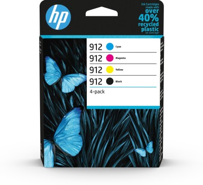 HP-912-6ZC74AE-BK-C-M-Y-Bläckpatron-4-pack-Original