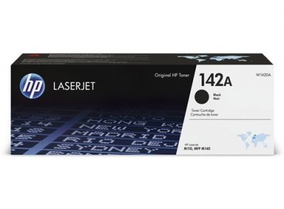 HP 142A W1420A Svart Toner Original