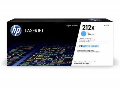 HP 212X W2121X Cyan Toner Hög Kapacitet