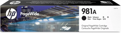 HP 981A (J3M71A) Svart Bläckpatron Original