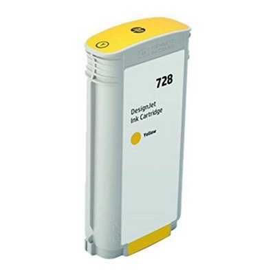 Kompatibel HP 728 F9J65A Gul Bläckpatron