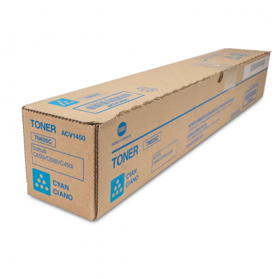 Konica Minolta TN626C (ACV1450) Cyan Toner Original