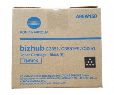 Konica Minolta TNP49K Svart Toner Original