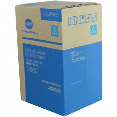Konica Minolta TNP81C AAJW451 Cyan Toner Original
