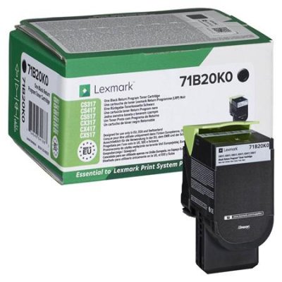 lexmark-71B20K0-toner-svart-original