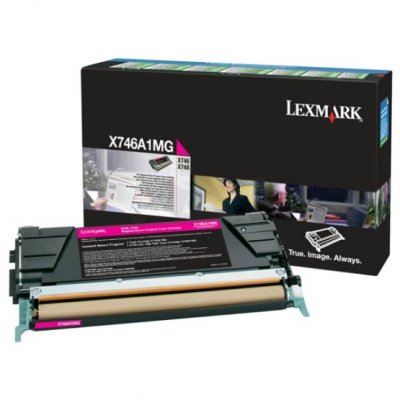 lexmark-toner-magenta-X746A1MG-original