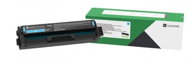 Lexmark 20N2XC0 Cyan Toner Extra Hög Kapacitet Original