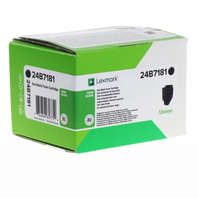 Lexmark 24B7181 Svart Toner Original Lexmark