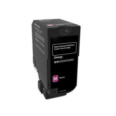 Lexmark 74C2SM0 Magenta Toner Hög Kapacitet Kompatibel