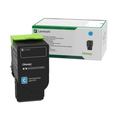 Lexmark 78C2UC0 Cyan Toner Extremt Hög Kapacitet Original