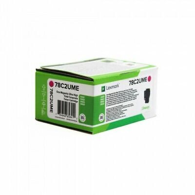 Lexmark 78C2UM0 Magenta Toner Extremt Hög Kapacitet Original