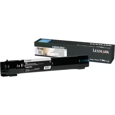 Lexmark C950X2KG Svart Toner Original