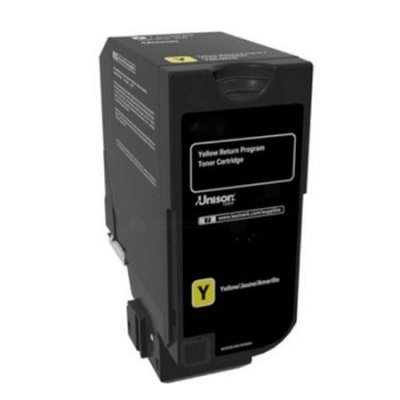 Lexmark P74C2SY0 Gul Toner Hög Kapacitet Kompatibel