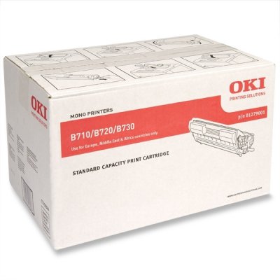 OKI 01279001 Svart Toner Original