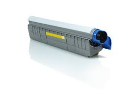 OKI 43487709 Gul Toner Kompatibel