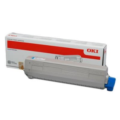 OKI 46443103 Cyan Toner Hög Kapacitet Original