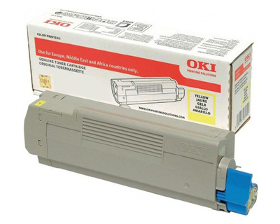 OKI 46507621 Gul Toner Original