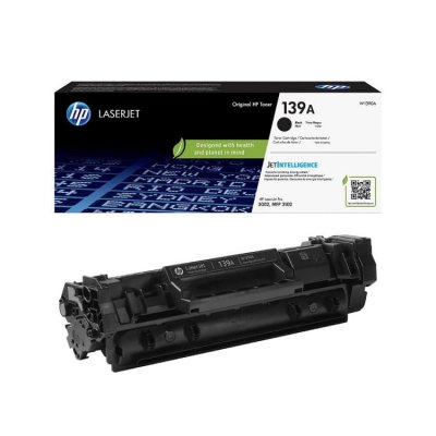 Original HP 139A W1390A Svart Toner