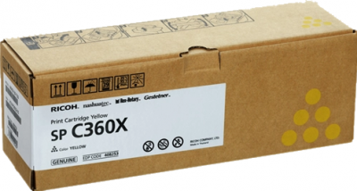 Ricoh SP C360X Gul Toner Original