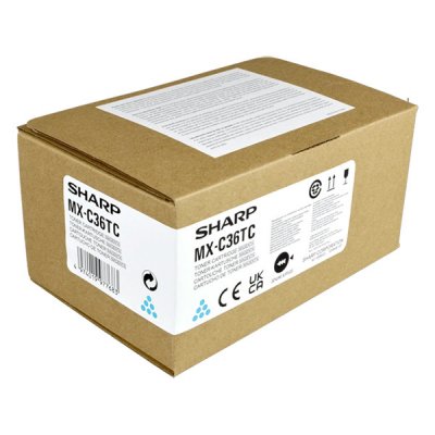 Sharp MX-C36TC Cyan Toner Original
