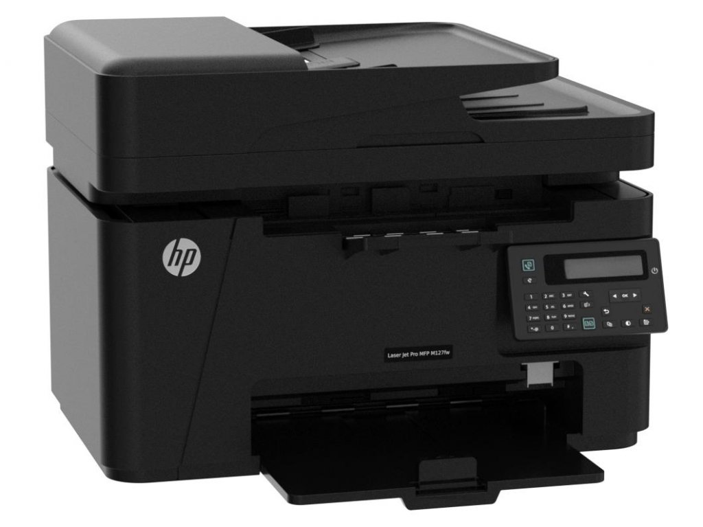 HP LaserJet Pro MFP M127fn + svart tonerkassett - Dia Copy